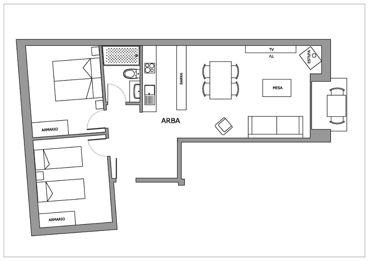 Apartamentos Uncastillo Dış mekan fotoğraf