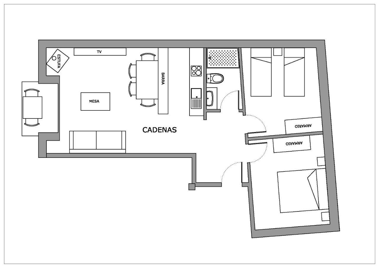Apartamentos Uncastillo Dış mekan fotoğraf
